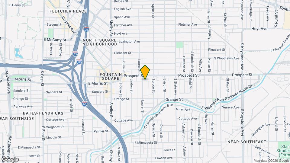 1121 Laurel St Mapa y Detalles de la Ubicación