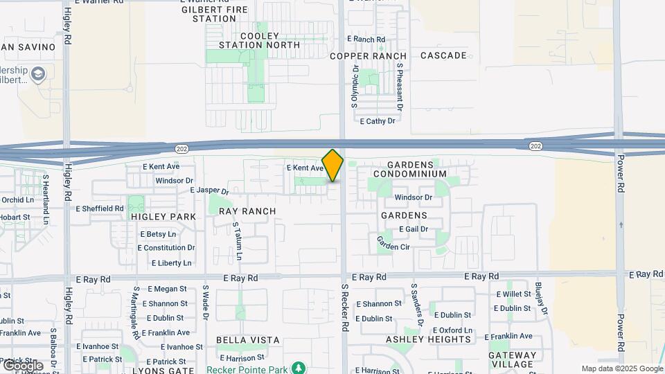 1337 S Joshua Tree Ln Map and Location Details
