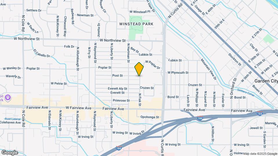 1917 N Fisk St Map and Location Details