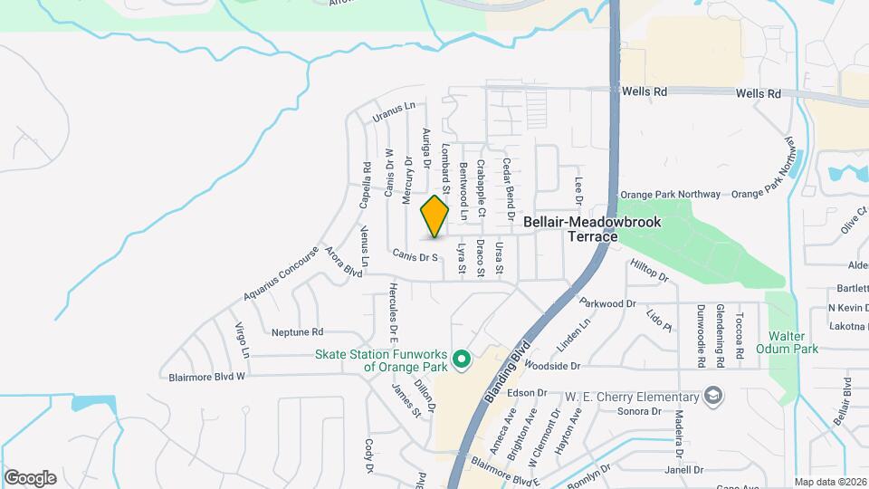 702 Meadowbrook Dr Mapa y Detalles de la Ubicación
