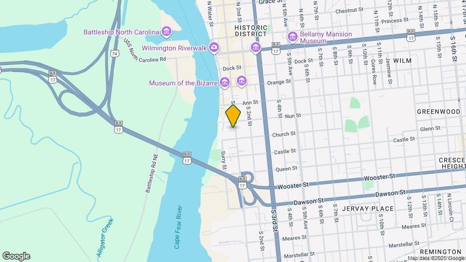 416 S Front St Map and Location Details