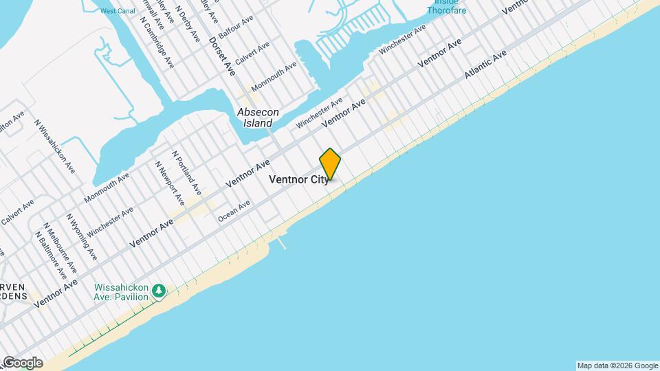 Ventnor Ocean Map and Location Details