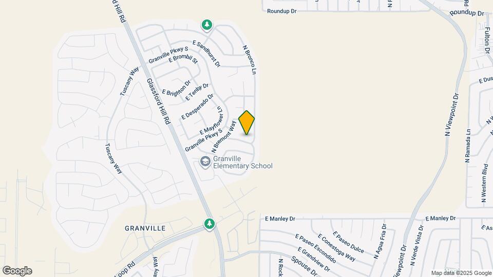 6922 E Yellowglen Dr Map and Location Details