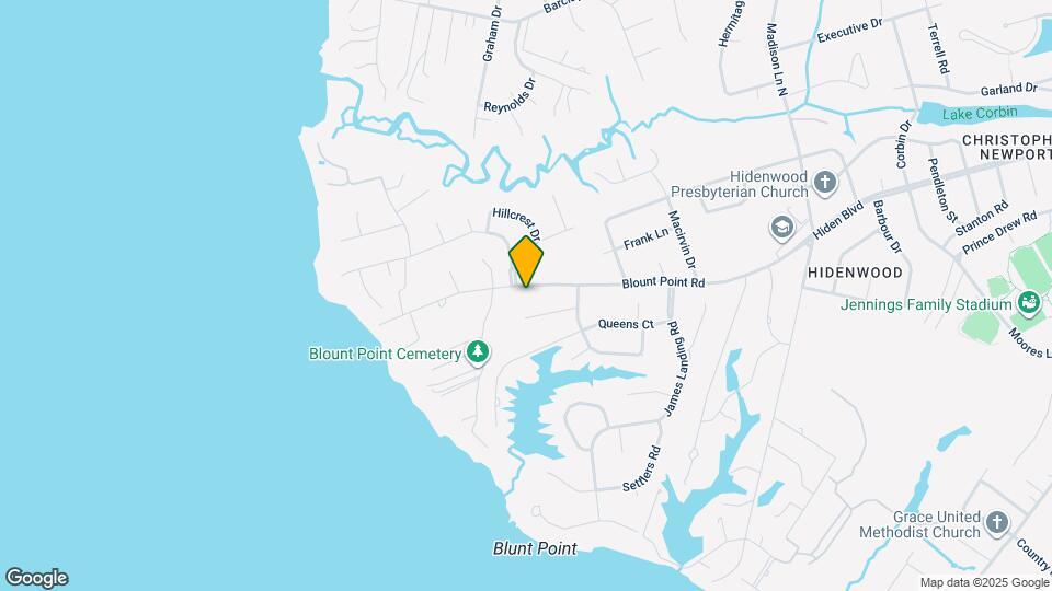 553 Blount Point Rd Map and Location Details