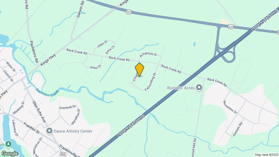 176 S Patricia Dr Map and Location Details