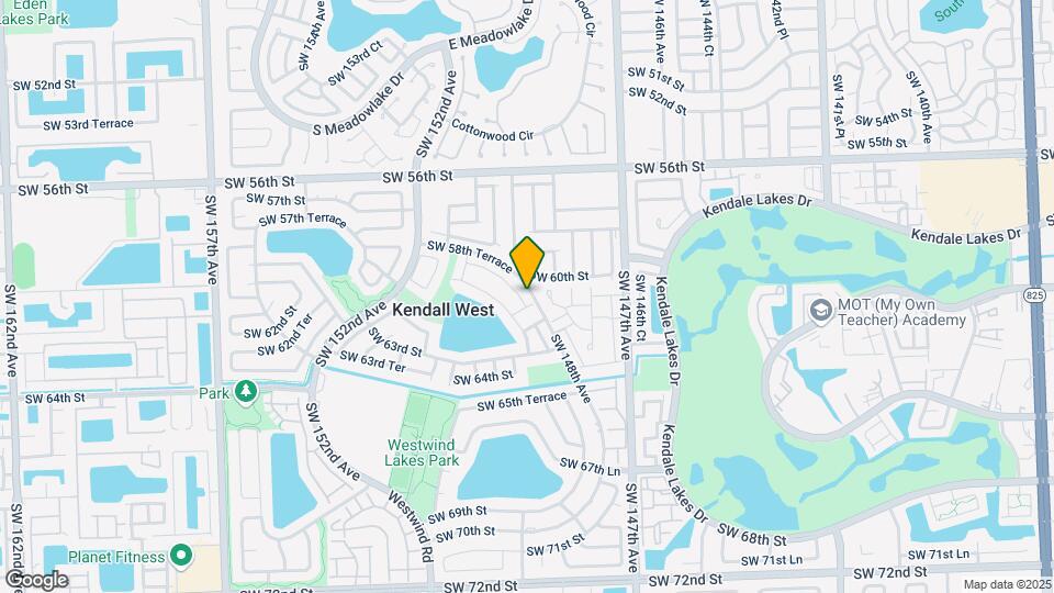 14932 SW 59th St Map and Location Details