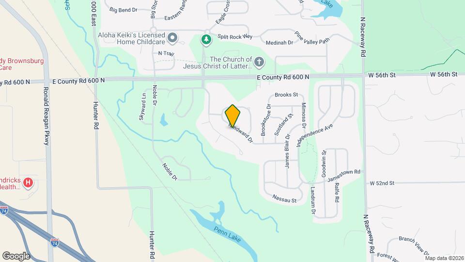 10393 Windward Dr Map and Location Details