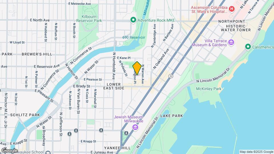 1744 Arlington N Pl Map and Location Details