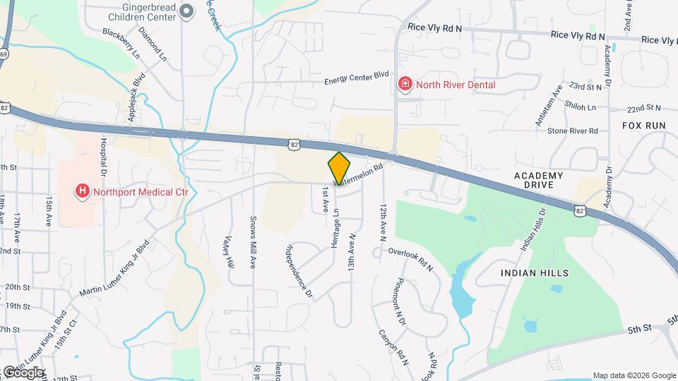 1412 Bariwood Dr Map and Location Details