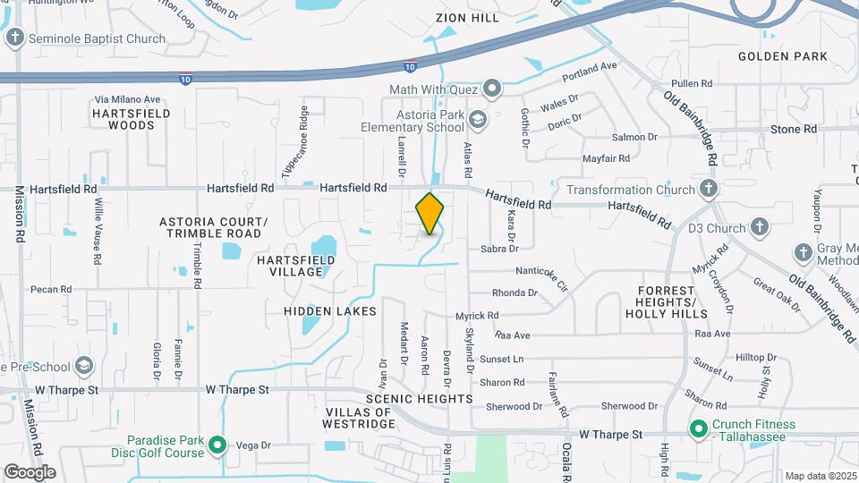 2297 Hartsfield Way Map and Location Details