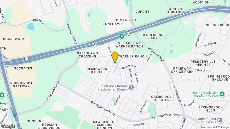 612 Winnsboro Cove Map and Location Details