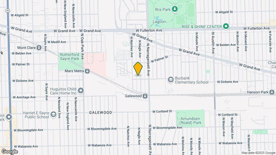 2102 N Nagle Ave Map and Location Details
