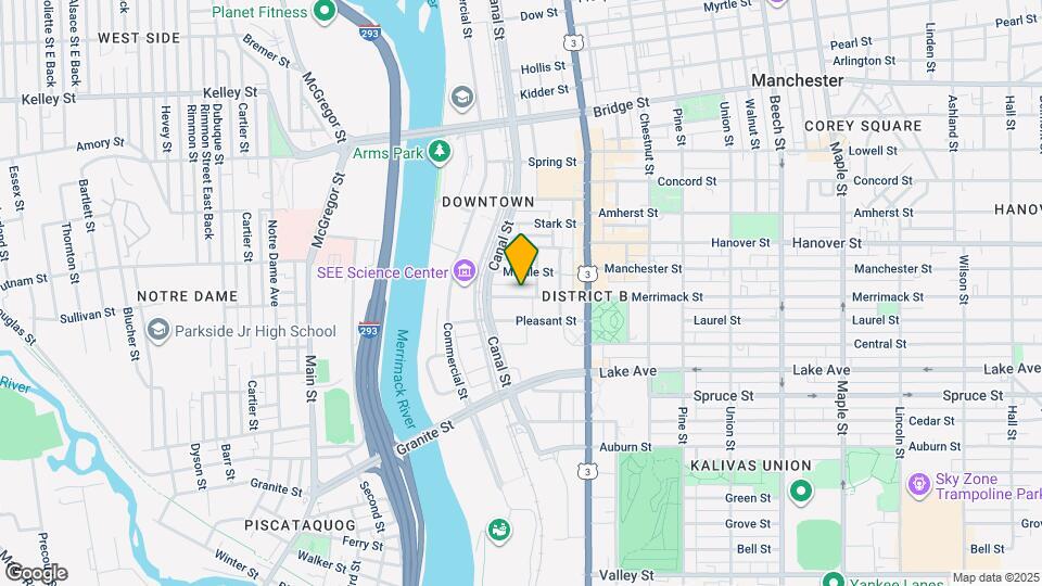 125 West Merrimack St, Unit 5 Mapa y Detalles de la Ubicación