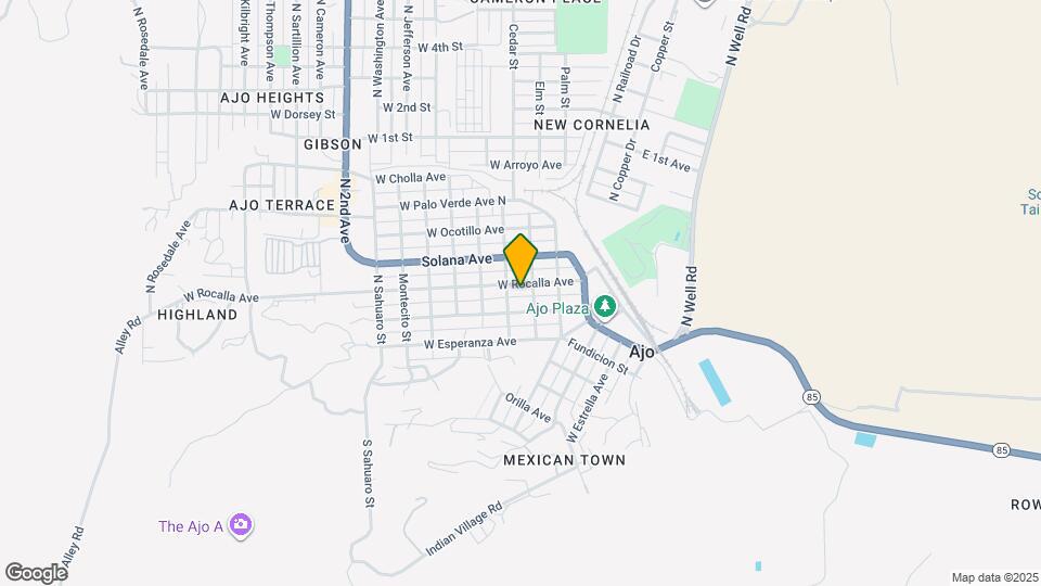 321 W Rocalla Ave Map and Location Details