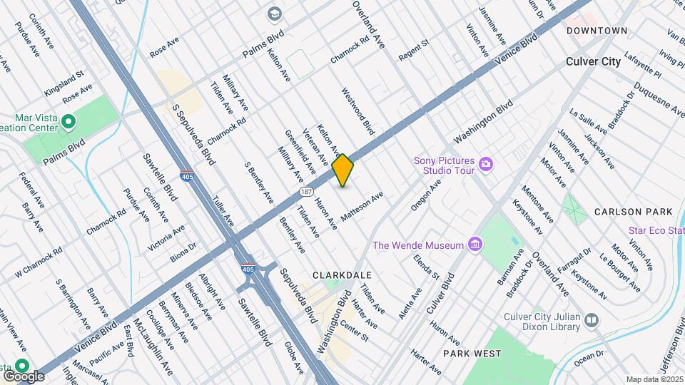 3836 Prospect Ave Map and Location Details
