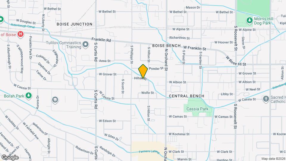 5255 W Grover St Map and Location Details