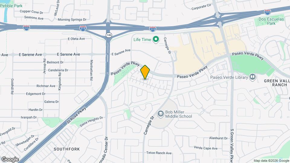 252 Serenity Ridge Ct Map and Location Details
