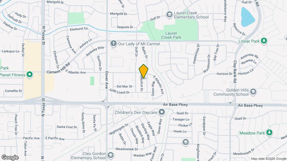 2464 Beaufort Dr Mapa y Detalles de la Ubicación