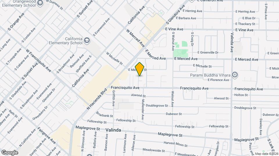 15809 Francisquito Ave Map and Location Details