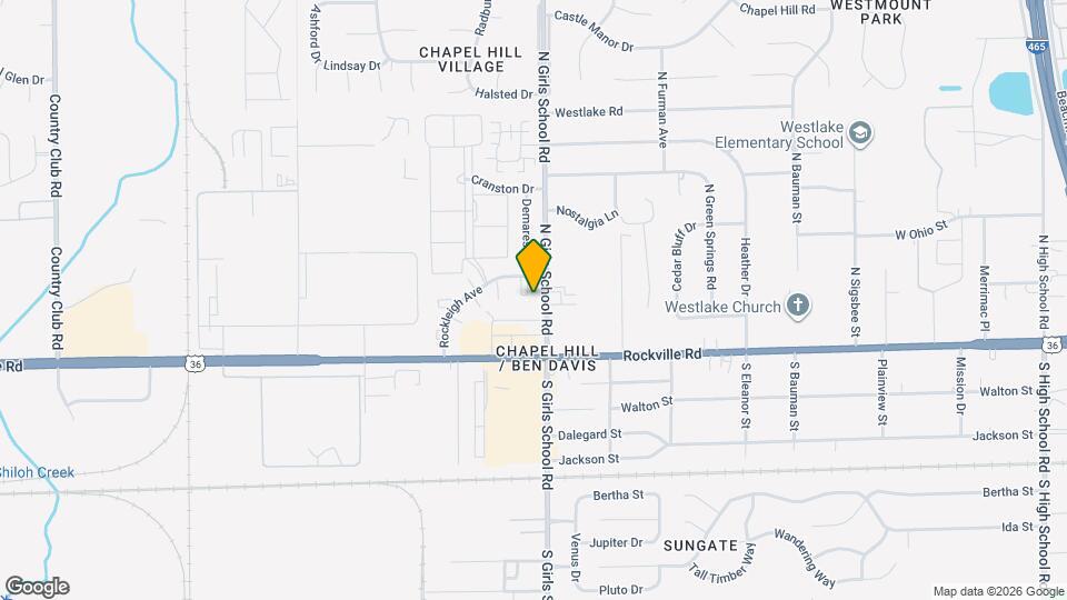 7309 Rockleigh Ave Map and Location Details