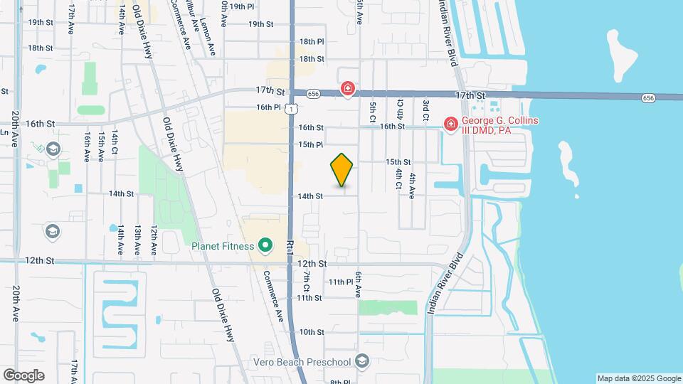 660 14th St Map and Location Details