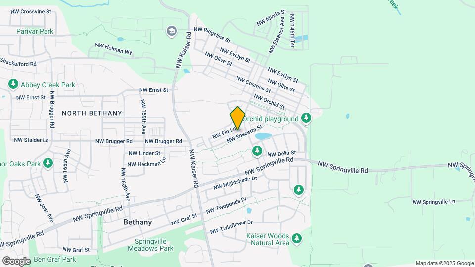 15085 NW Rossetta St Map and Location Details