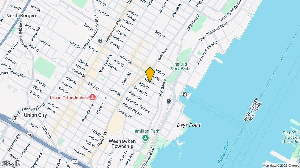 37 47th St Mapa y Detalles de la Ubicación