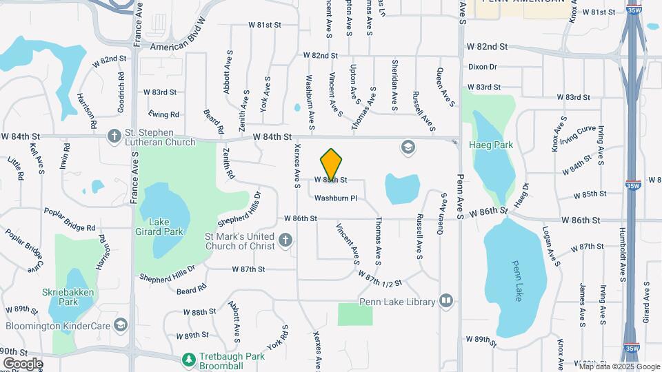 2911 W 85th St Map and Location Details