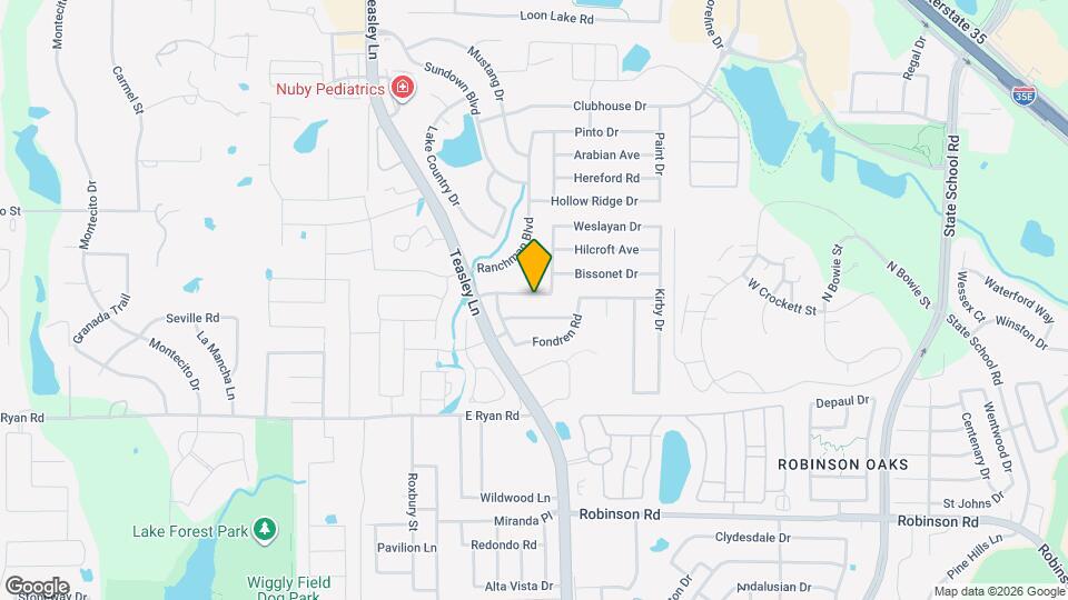 2500 Briar Forest Dr Map and Location Details