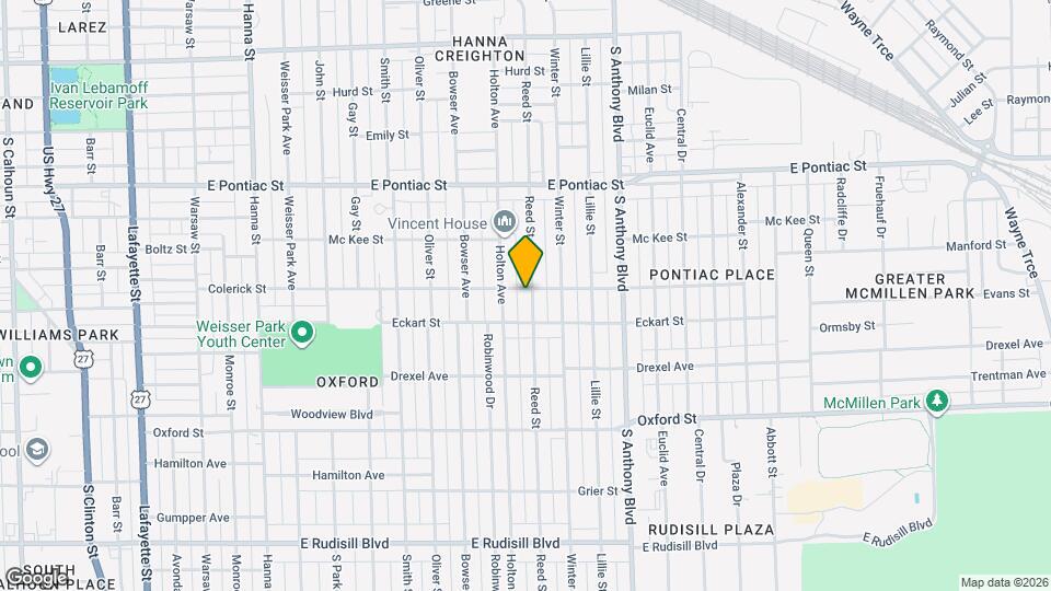 3006 Reed St Map and Location Details