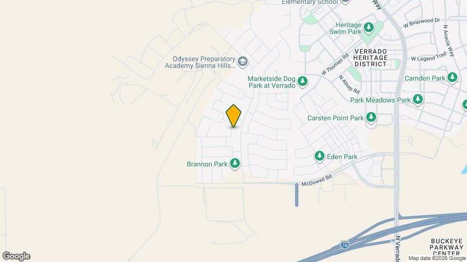 1947 N 213th Dr Map and Location Details