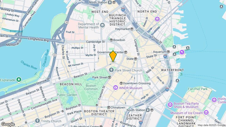 8 Beacon St, Unit North Beacon St Map and Location Details