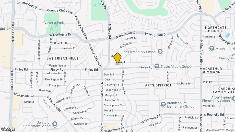 2203 Finley Rd Map and Location Details