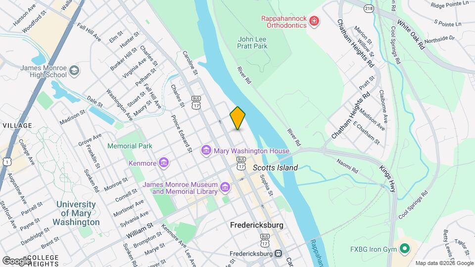 1216 Sophia St Map and Location Details