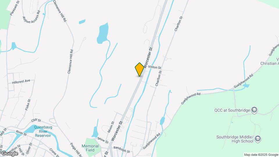 423 Worcester St Map and Location Details