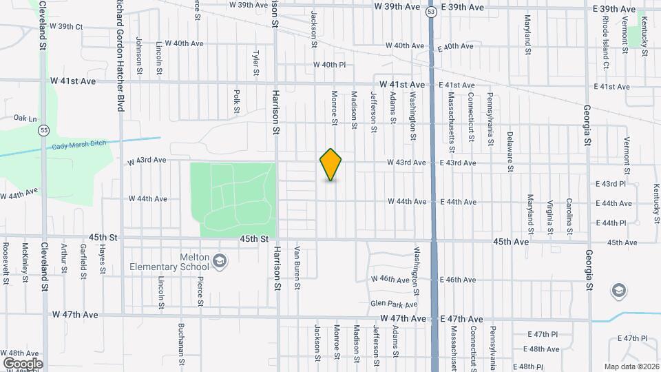 4360 Monroe St Map and Location Details