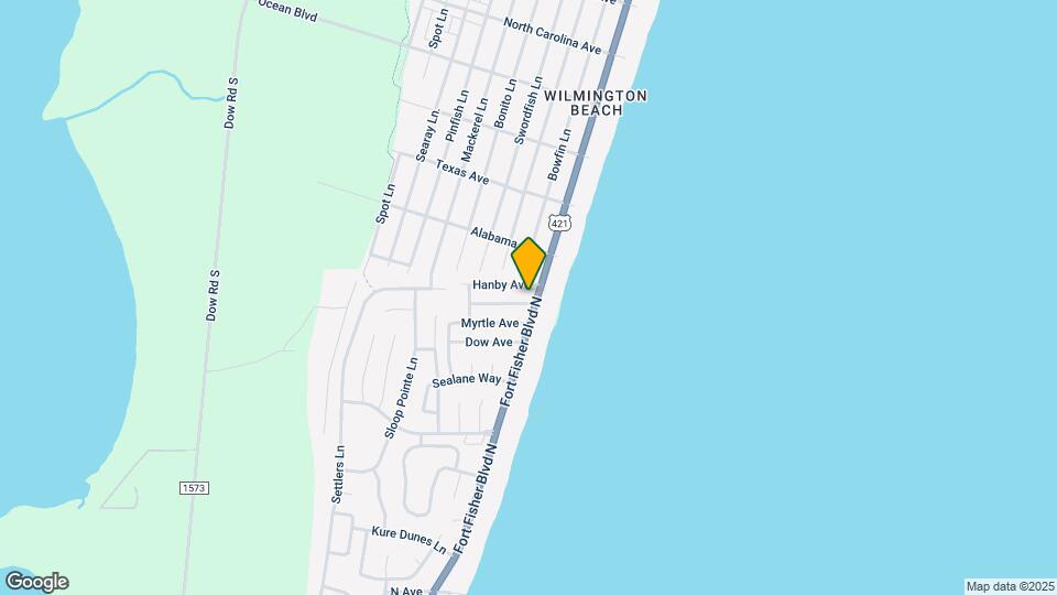 1101 Fort Fisher Blvd N Mapa y Detalles de la Ubicación