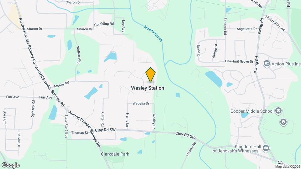 4366 Wesley Dr Map and Location Details