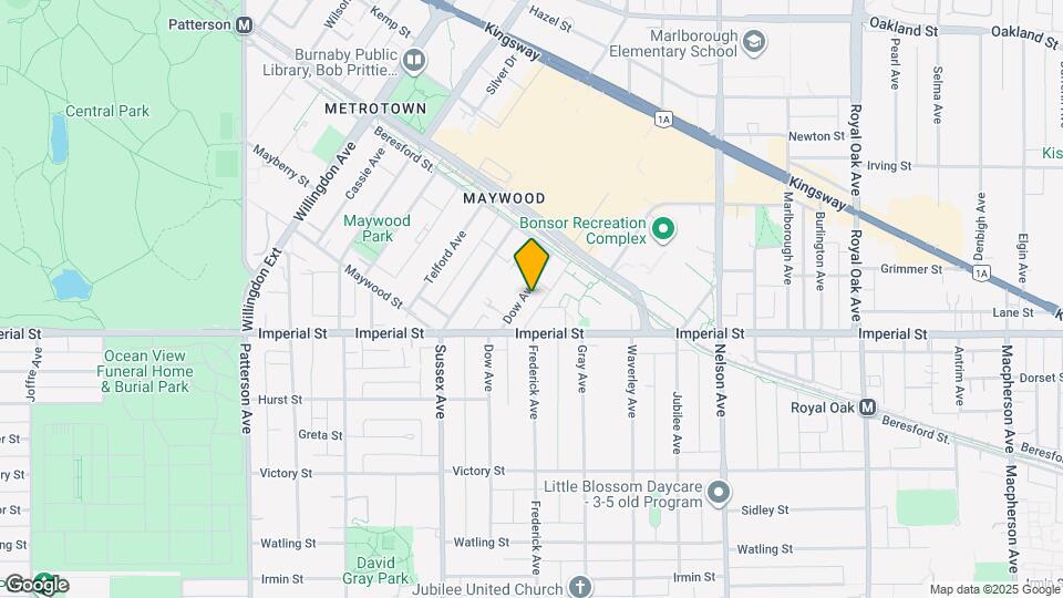 6700 Dow Av Map and Location Details