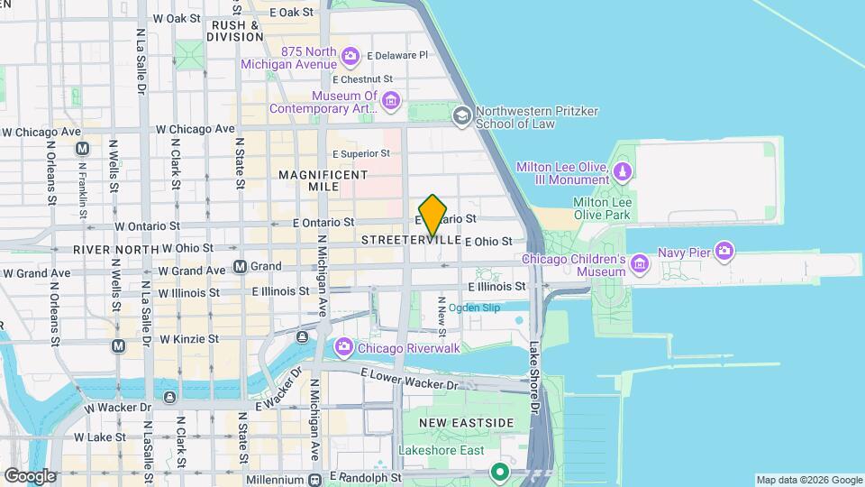 335 E Ohio St Mapa y Detalles de la Ubicación