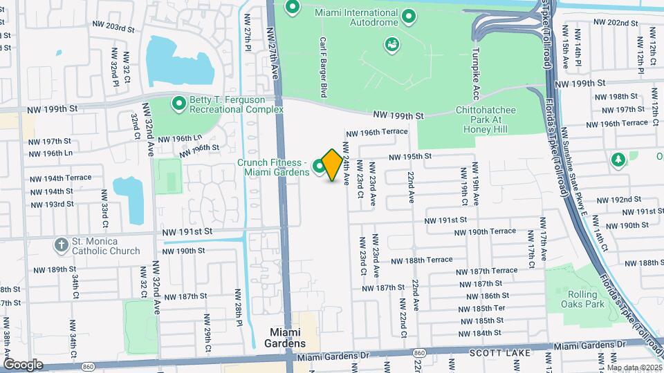 19277 NW 27th Ave Map and Location Details