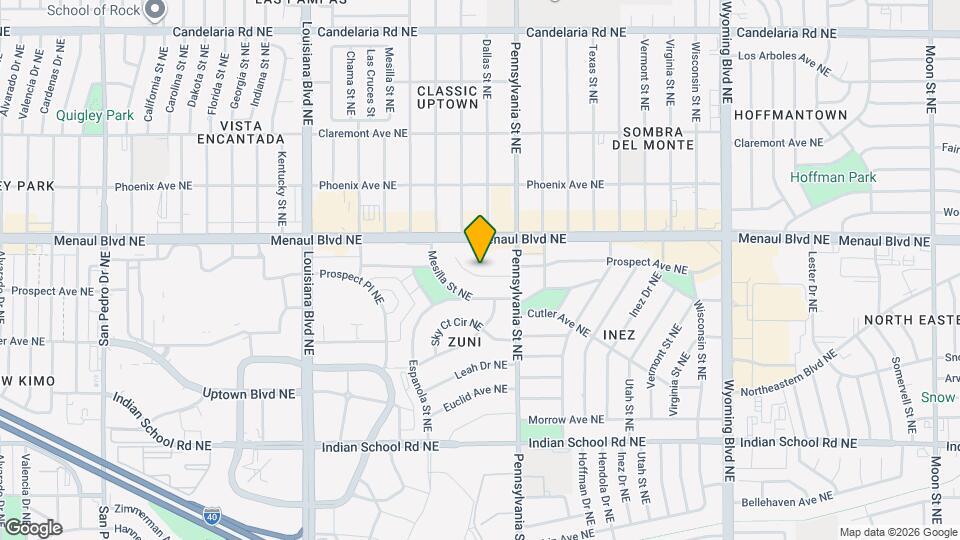7443 Prospect Ave NE Map and Location Details