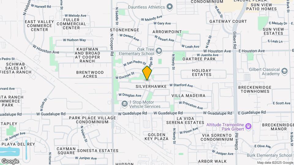 1001 N Quail Ln Map and Location Details