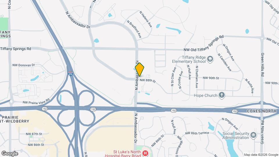 5926 NW 88th St Map and Location Details