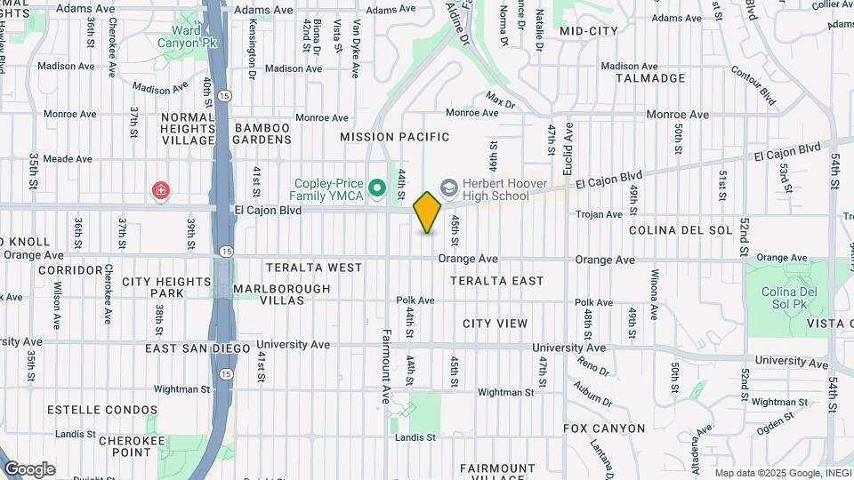 4238 Highland Ave Mapa y Detalles de la Ubicación