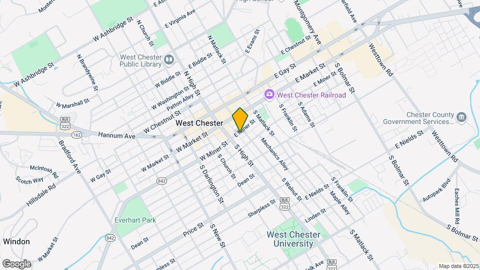 30 E Miner St Map and Location Details