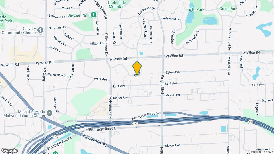 1273 Cranbrook Dr Map and Location Details