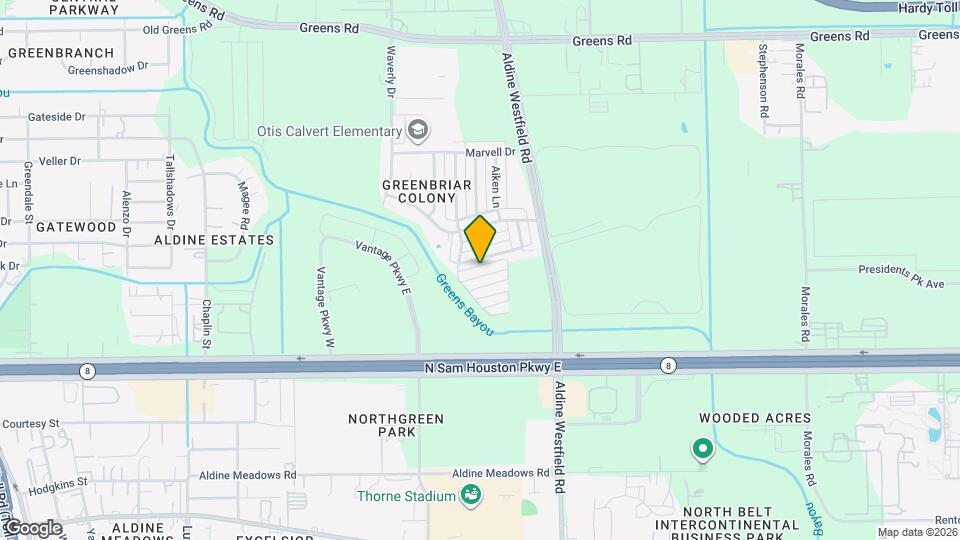 2117 Whittier Dr Map and Location Details
