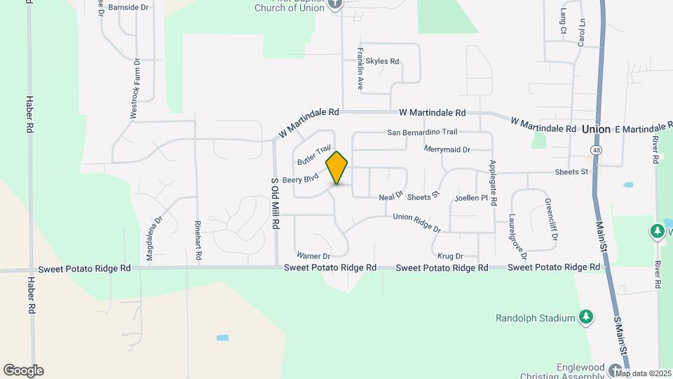 105 Woodard Dr Map and Location Details