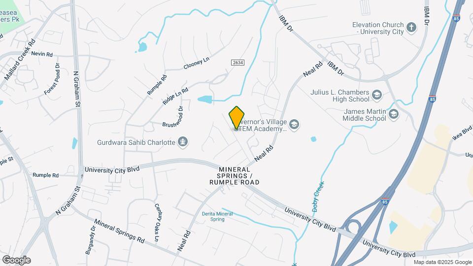 1436 Rumstone Ln Map and Location Details